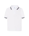 Koszulka Polo Dziecięca PKID 210 - White/Navy