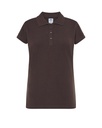 Koszulka Polo Damska Slim Bawelniana Pique JHK511 - Graphite