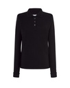 Koszulka Polo Damska Slim POPL 200 LS - Black