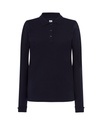 Koszulka Polo Damska Slim POPL 200 LS - Navy