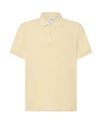 Koszulka Polo Klasyczna Bawelniana Pika JHK510 - Buttercream
