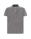 Koszulka Polo Klasyczna Bawelniana Pika JHK510 - Dark grey wash