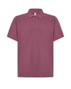 Koszulka Polo Klasyczna Bawelniana Pika JHK510 - Dusty Purple