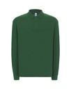 Koszulka Polo Slim PORA 210 LS - Bottle Green
