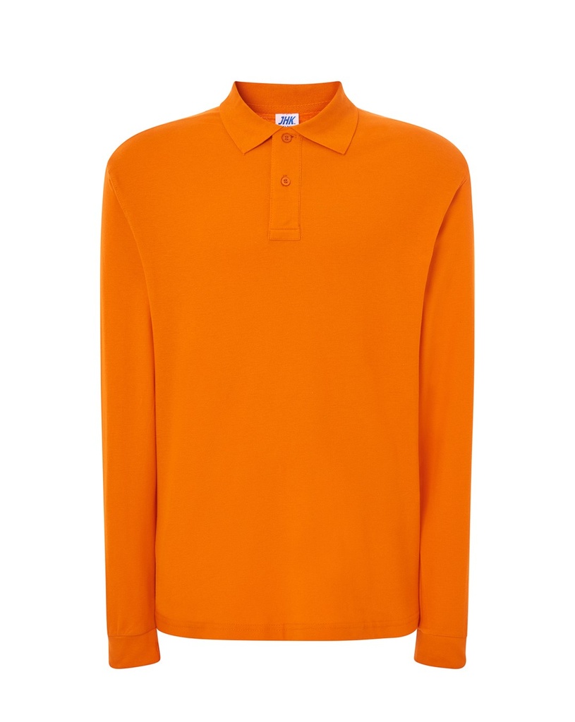 T-shirt z Długim Rękawem Bawełniany PORA 210 LS - Orange