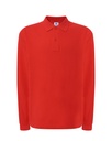 T-shirt z Długim Rękawem Bawełniany PORA 210 LS - Red