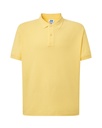 Koszulka Polo Klasyczna Bawełniana Pika PORA 210 - Light Yellow