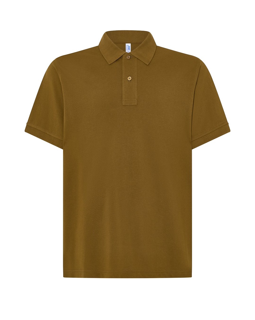 Koszulka Polo Klasyczna Bawelniana Pika JHK510 - OCHER