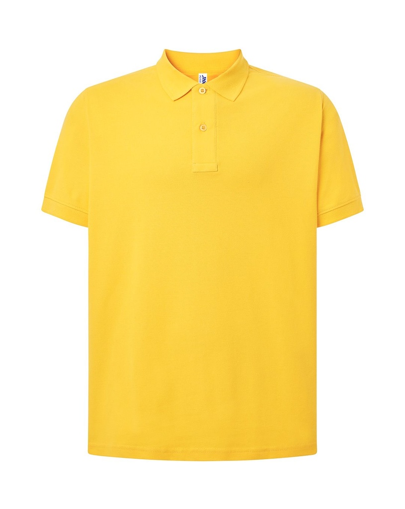 Koszulka Polo Klasyczna Bawelniana Pika JHK510 - Yellow
