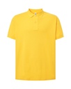 Koszulka Polo Klasyczna Bawelniana Pika PORA 210 - Yellow