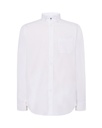 T-shirt Slim z Długim Rękawem Bawełniany SHA POP - White