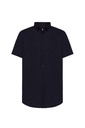 T-shirt Slim Bawełniany SHA POPSS - Navy