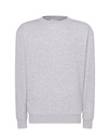 Bluza Unisex Klasyczna Poliester Bawelna JHK320 - Ash Melange