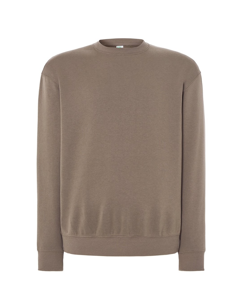 Bluza Unisex Klasyczna Poliester Bawelna JHK320 - Brown Dark