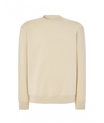 Bluza Unisex Klasyczna Poliester Bawelna JHK320 - Buttercream