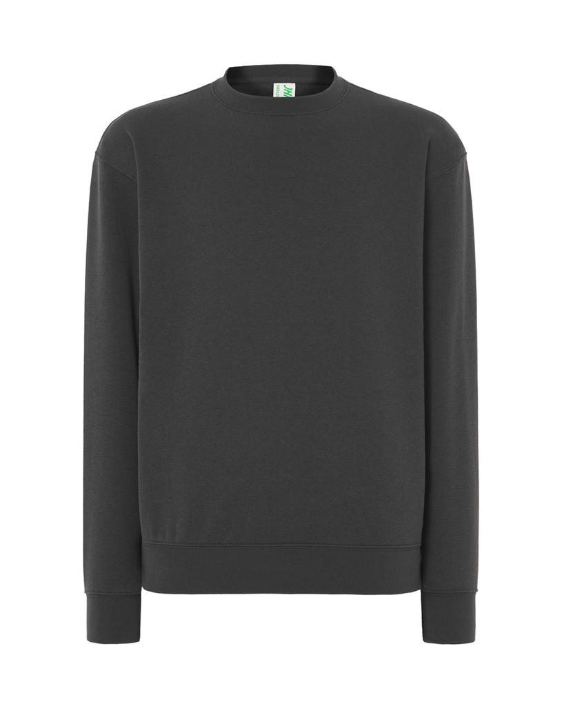 Bluza Unisex Klasyczna Poliester Bawelna JHK320 - Charcoal