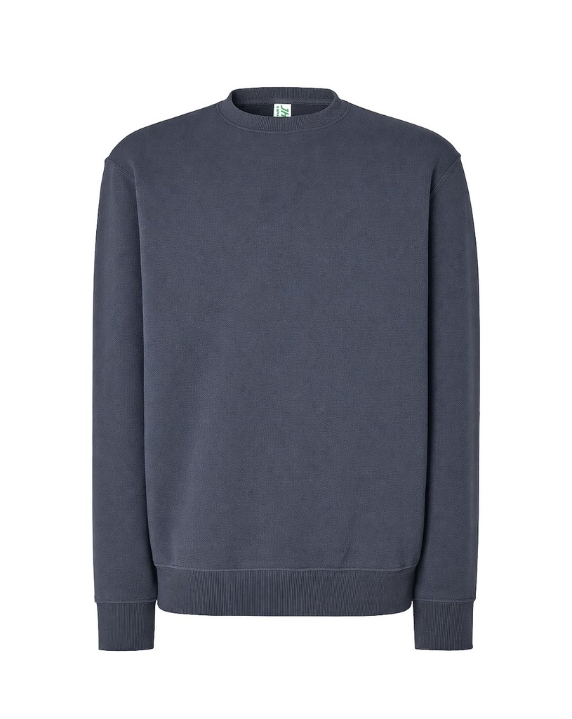 Bluza Unisex Klasyczna Poliester Bawelna SWRA 290 - Denim
