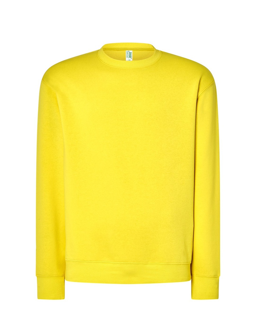 Bluza Unisex Klasyczna Poliester Bawelna SWRA 290 - Lemon Yellow