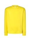 Bluza Unisex Klasyczna Poliester Bawelna JHK320 - Lemon Yellow
