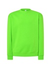 Bluza Unisex Klasyczna Poliester Bawelna JHK320 - Lime Fluor