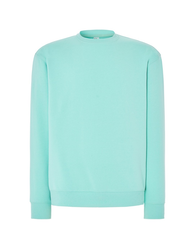 Bluza Unisex Klasyczna Poliester Bawelna SWRA 290 - Mint Green