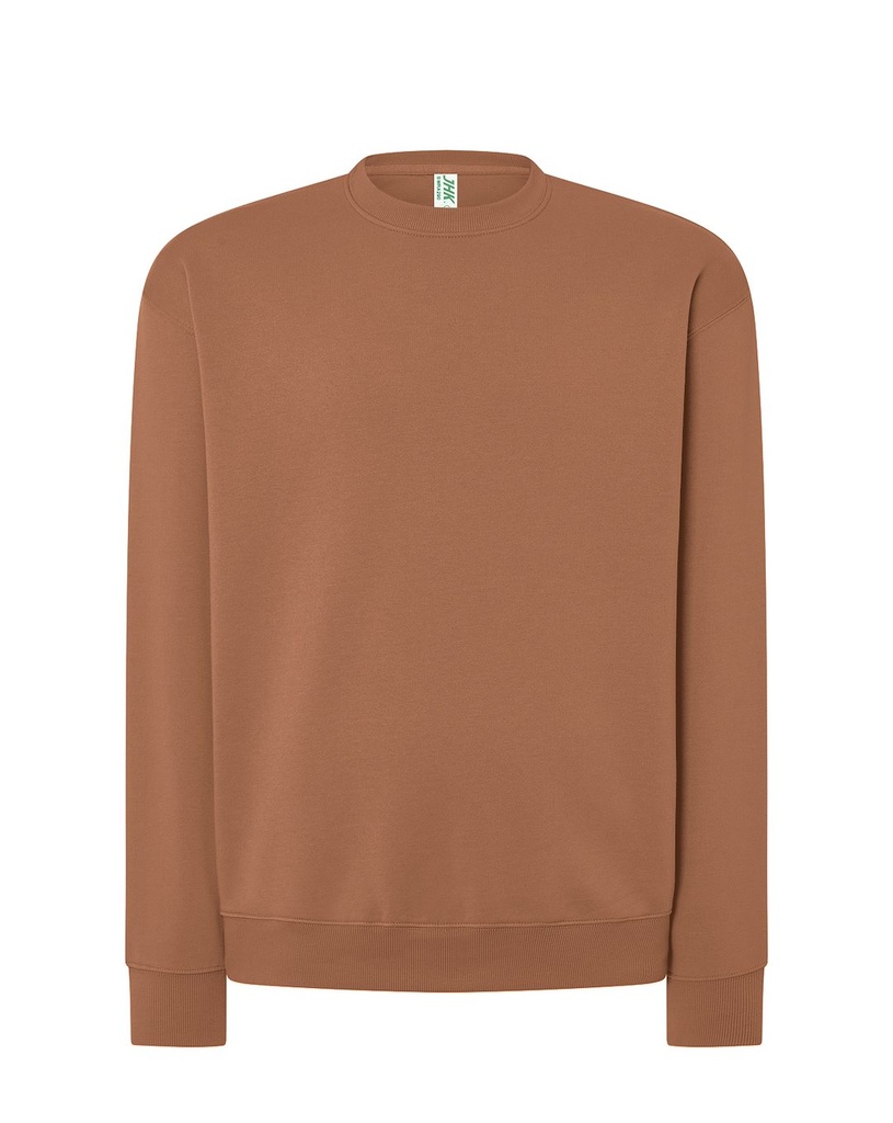Bluza Unisex Klasyczna Poliester Bawelna SWRA 290 - Mocha Mousse
