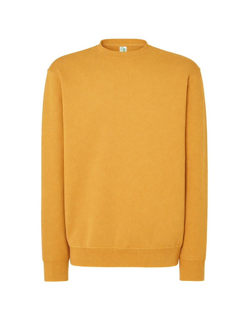 Bluza Unisex Klasyczna Poliester Bawelna JHK320 - Mustard