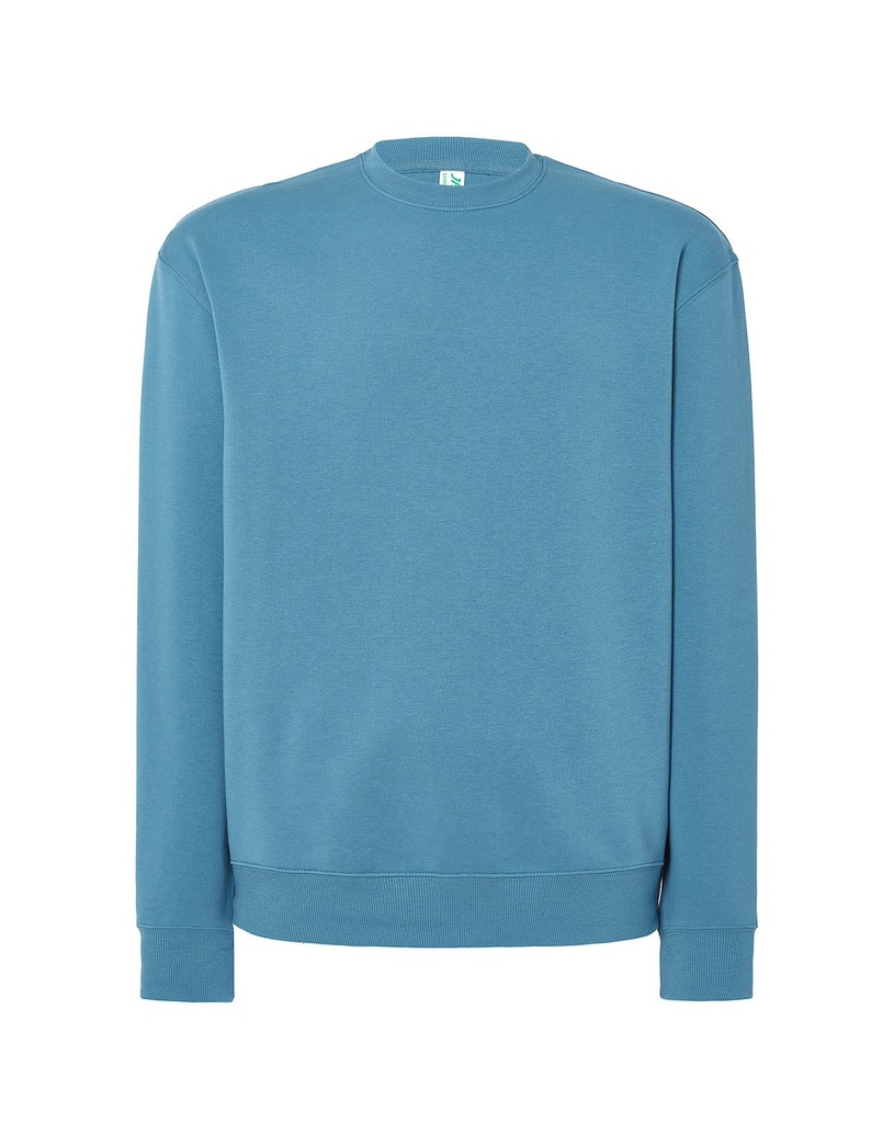 Bluza Unisex Klasyczna Poliester Bawelna JHK320 - Petrol Blue