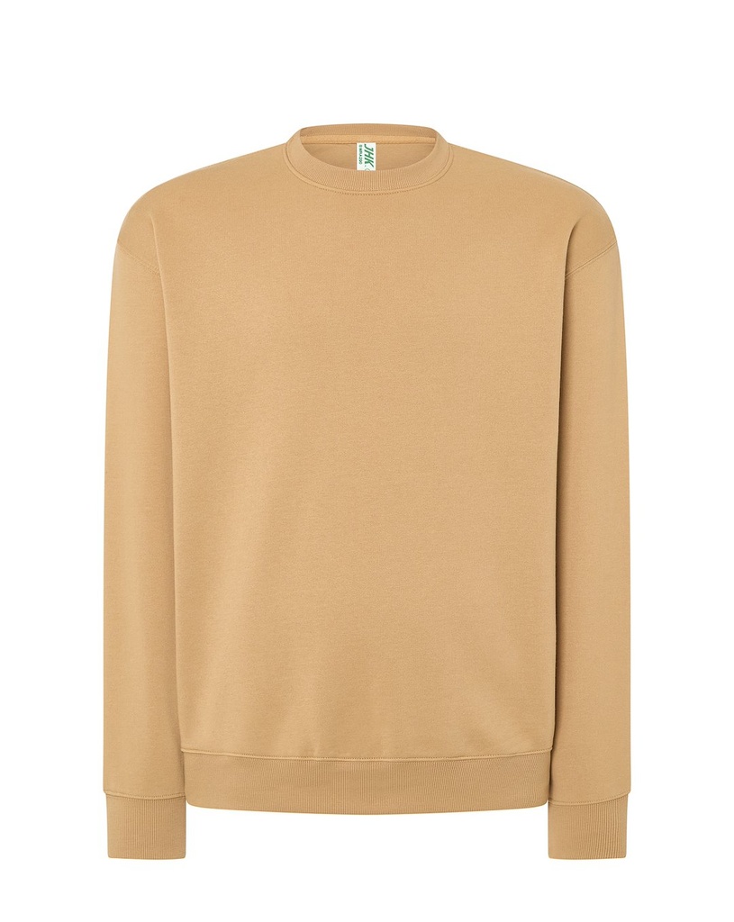 Bluza Unisex Klasyczna Poliester Bawelna JHK320 - Sand