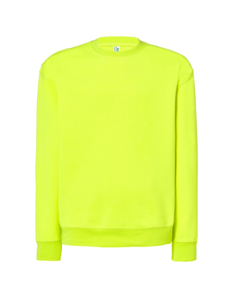 Bluza Unisex Klasyczna Poliester Bawelna JHK320 - Gold Fluor