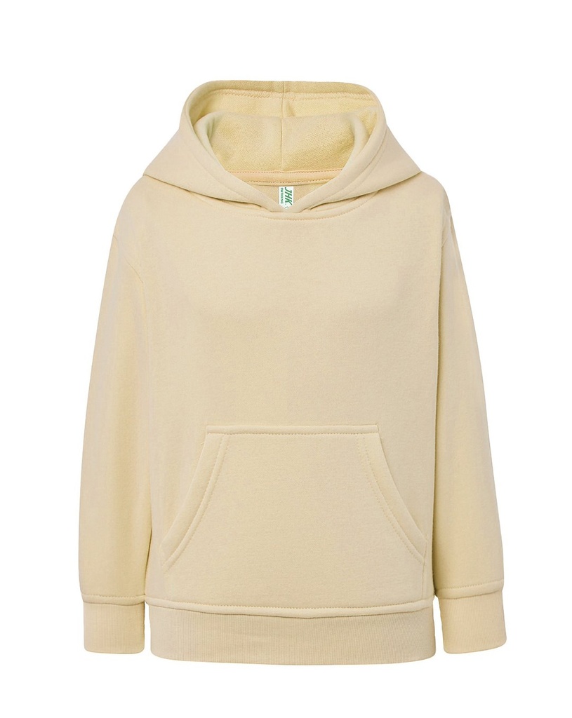 Bluza Dziecięca z Kapturem Rozpinana Poliestrowa SWRK KNG - Buttercream