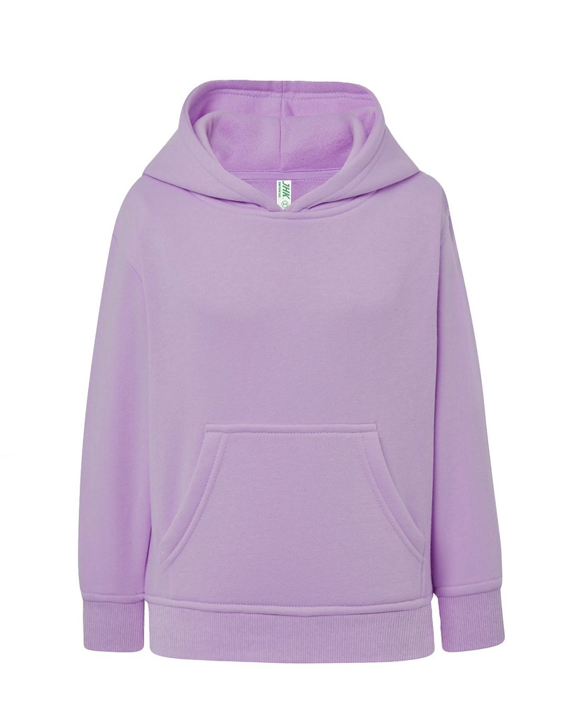 Bluza Dziecięca z Kapturem Poliestrowa SWRK KNG - Lavender