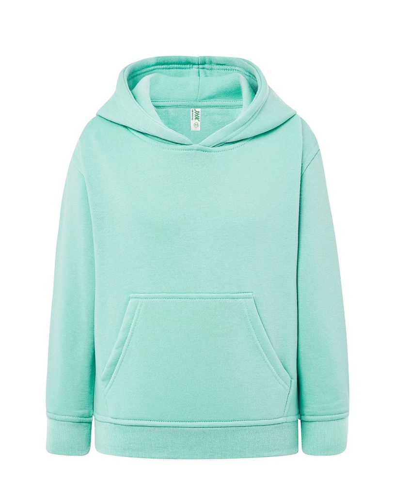 Bluza Dziecięca z Kapturem Poliestrowa SWRK KNG - Mint Green