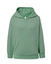 Bluza Dziecięca z Kapturem Poliestrowa SWRK KNG - MOSS GREEN