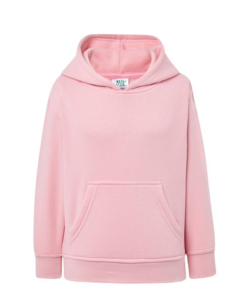 Bluza Dziecięca z Kapturem Rozpinana Poliestrowa SWRK KNG - Pink