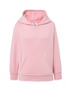Bluza Dziecięca z Kapturem Rozpinana Poliestrowa SWRK KNG - Pink