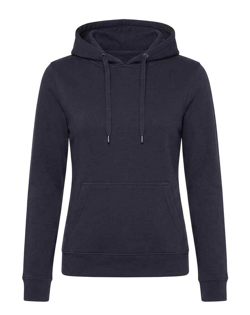 Bluza Damska Slim z Kapturem Poliestrowa SWUL KNG - Denim