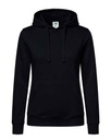 Bluza Damska Slim z Kapturem Poliestrowa SWUL KNG - Navy
