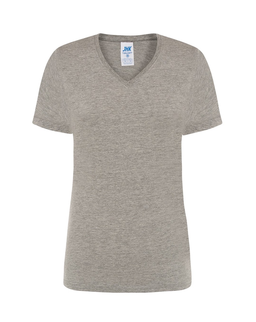 T-shirt Damski Bawełniany TSRL CMFP - Grey Melange