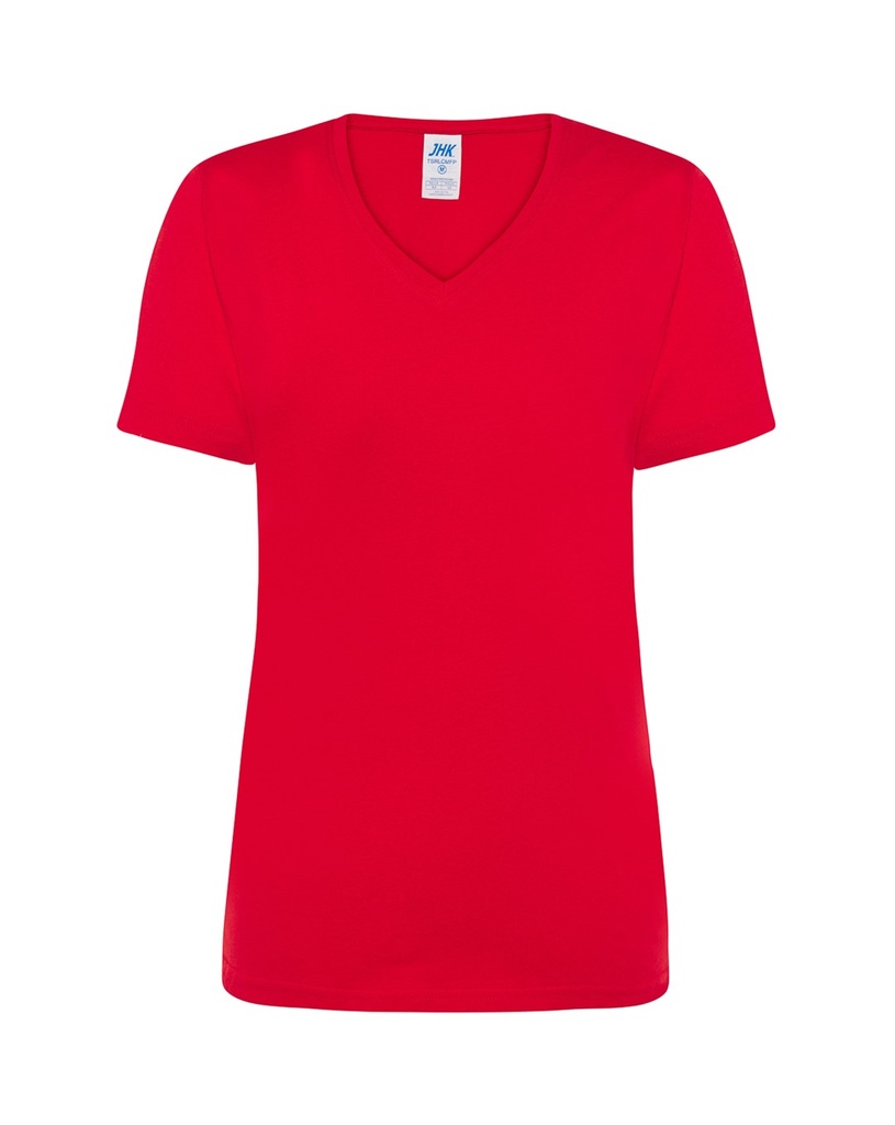 T-shirt Damski Bawełniany TSRL CMFP - Red