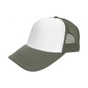 Czapka z Daszkiem CZ 5 P TRUCKER - Bottle Green/White