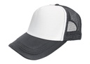 Czapka z Daszkiem CZ 5 P TRUCKER - Dark Gray/White