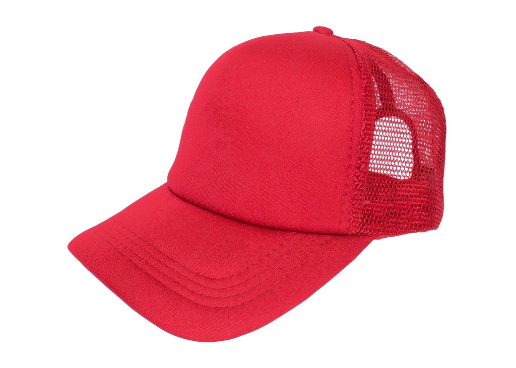 Czapka z Daszkiem CZ 5 P TRUCKER - Red