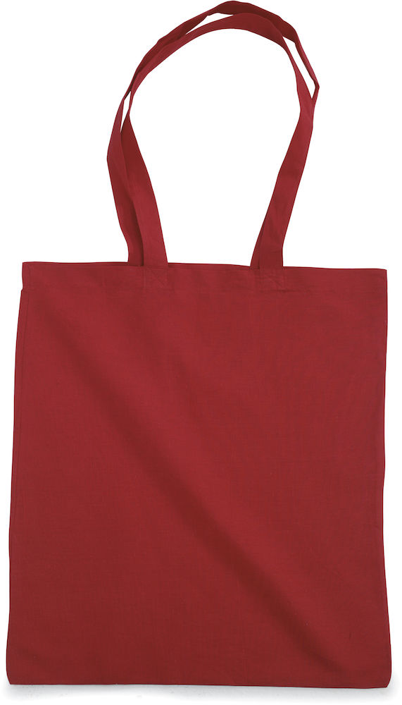Torba bawełniana 150 g - długie uchwyty 410156 - Czerwony