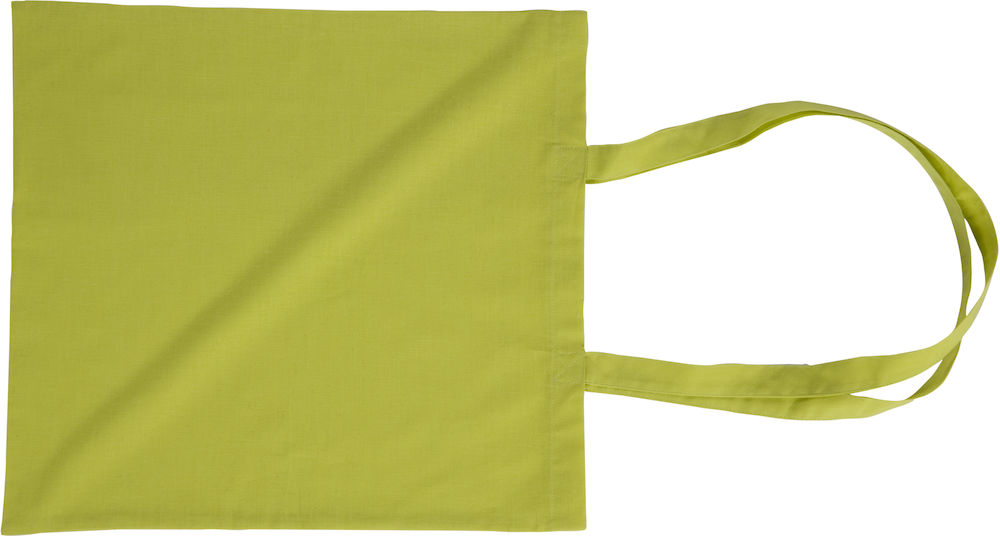 Torba bawełniana 150 g - długie uchwyty 410156 - Limonkowy