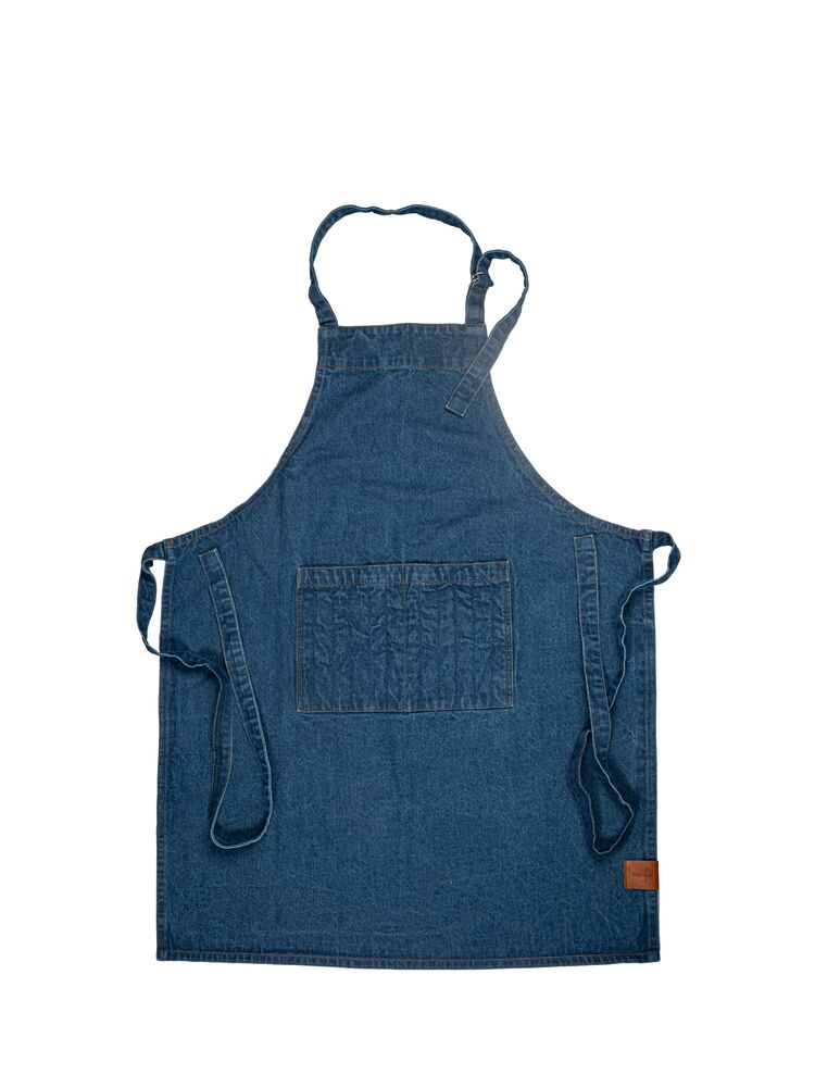ARON FARTUCH DENIM – Niebieski/Niebieski denim