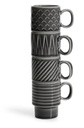 Filiżanka do espresso COFFEE & MORE 4-szt 5018070 - Szary