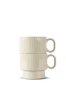 Kubek do herbaty COFFEE & MORE 2-szt – Beżowy