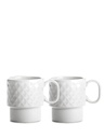 Kubek do kawy COFFEE & MORE 2-szt – Biały