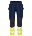 Spodnie robocze 6560 Spodnie En Iso 20471 Klasa 1 646560 - Yellow/ Navy